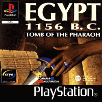 Egypt 1156 BC: Tomb of the Pharaoh PAL Playstation  box art